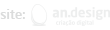 Site: an.design criação digital